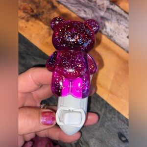 Handmade Purple Gummy Bear Nightlight